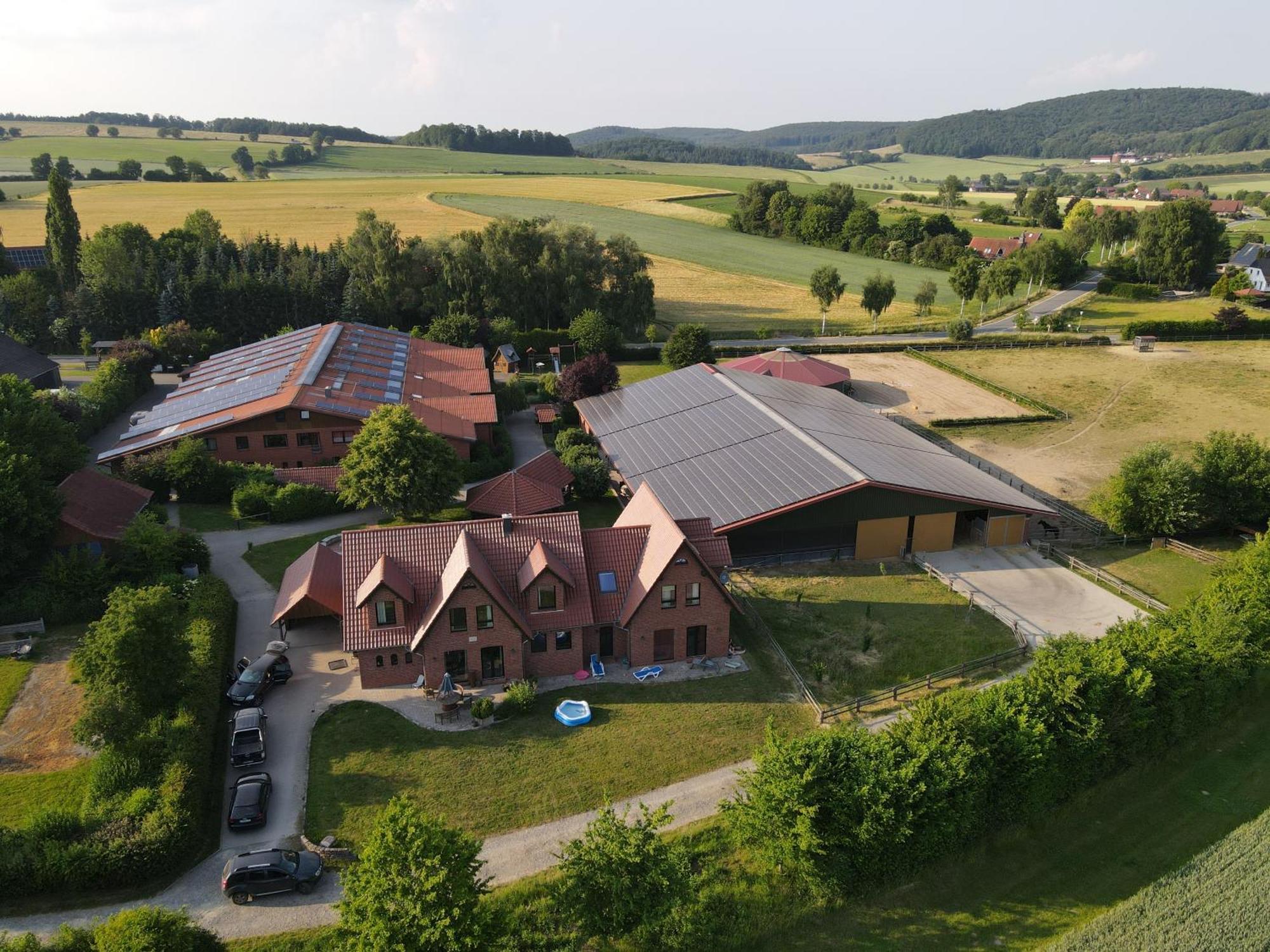 Idyllische Ferienwohnung Im Kalletal Eksteriør bilde